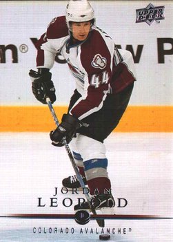 Upper Deck Series 1 Jordan Leopold