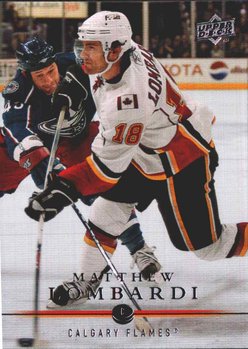 Upper Deck Series 1 Matthew Lombardi