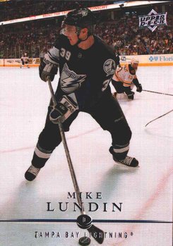 Upper Deck Series 1 Mike Lundin
