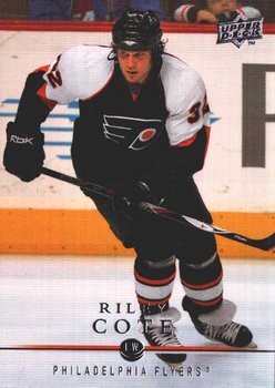 Upper Deck Series 1 Riley Cote