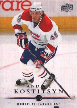 Upper Deck Series 1 Andrei Kostitsyn