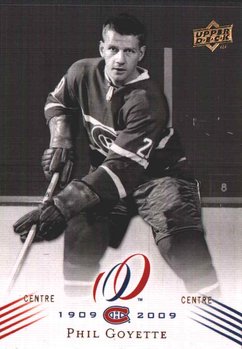 Montreal Canadiens Centennial Phil Goyette