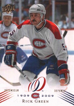 Montreal Canadiens Centennial Rick Green