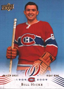 Montreal Canadiens Centennial Bill Hicke