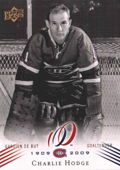 Montreal Canadiens Centennial Charlie Hodge
