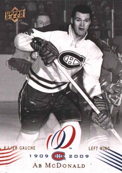 Montreal Canadiens Centennial Ab McDonald