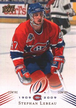 Montreal Canadiens Centennial Stephan Lebeau