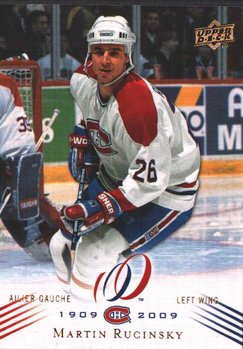 Montreal Canadiens Centennial Martin Rucinsky