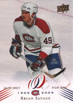 Montreal Canadiens Centennial Brian Savage