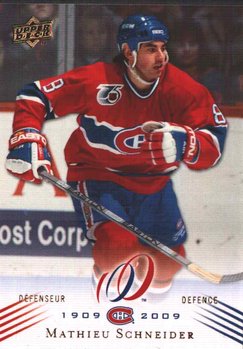 Montreal Canadiens Centennial Mathieu Schneider
