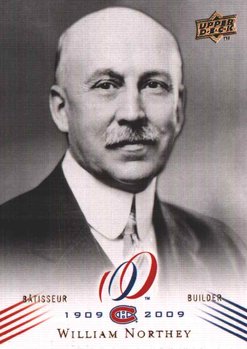 Montreal Canadiens Centennial William Northey