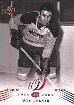 Montreal Canadiens Centennial Bob Turner