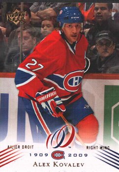 Montreal Canadiens Centennial Alexei Kovalev