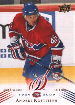 Montreal Canadiens Centennial Andrei Kostitsyn