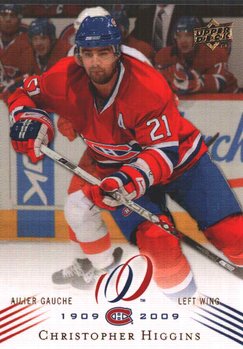Montreal Canadiens Centennial Christopher Higgins