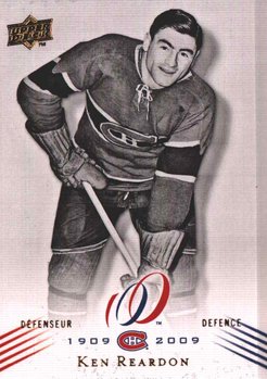 Montreal Canadiens Centennial Ken Reardon