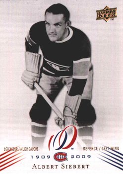 Montreal Canadiens Centennial Albert Siebert