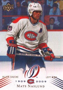 Montreal Canadiens Centennial Mats Naslund