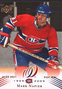 Montreal Canadiens Centennial Mark Napier