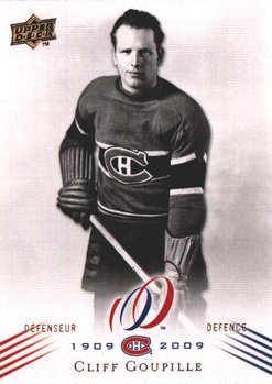 Montreal Canadiens Centennial Cliff Goupille