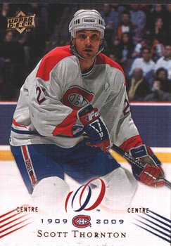 Montreal Canadiens Centennial Scott Thornton