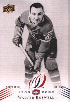 Montreal Canadiens Centennial Walter Buswell