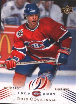 Montreal Canadiens Centennial Russ Courtnall