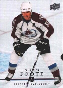 Upper Deck Series 2 Adam Foote