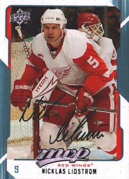 MVP Nicklas Lidstrom