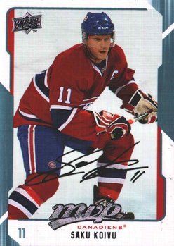 MVP Saku Koivu