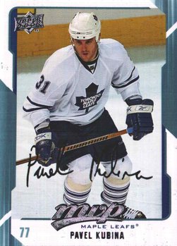 MVP Pavel Kubina