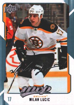 MVP Milan Lucic