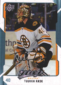 MVP Tuukka Rask