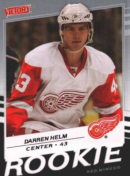 Victory Rookies - Black Parallel Darren Helm